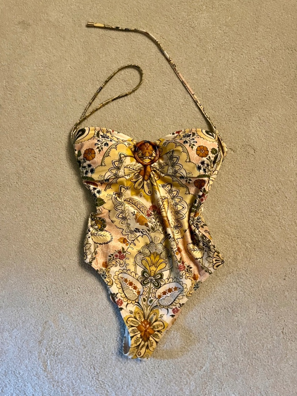NWOT -Zimmerman Laurel scarf one piece swimsuit